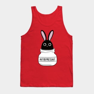 Antidepressant Bunny 3 Tank Top